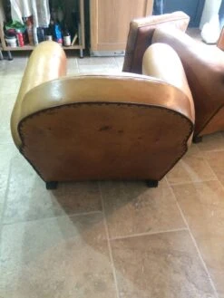 2 Leather Club Armchairs -Chairly Shop 00725256 1b59 4826 84ef d15f096a01dd