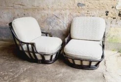 Rattan Fireside Chairs 1970s (*2) 16 Rattan Fireside Chairs 1970s (*2) -Chairly Shop 026218d7 6b3c 451f 9885 b31dd5d11d17