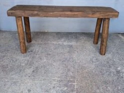 Bench 100 Cm Old Solid Wood With Patina -Chairly Shop 0468561b 321a 4ff6 a4d8 d0e4a78970a1