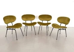 Italian Reupholstered Lounge Chairs, Set Of 4pcs. -Chairly Shop 0468db08 f062 4e39 8499 5dd6a3168fb3