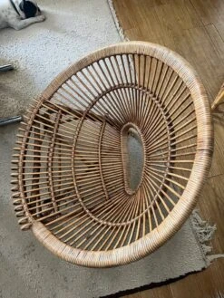 Vintage Sun Rattan Armchair
