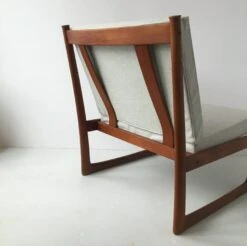 Gray Fireside Chair Peter Hvidt And Orla Mølgaard-Nielsen -Chairly Shop 0683dbc8 2b06 406c be43 3467873aab88