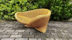 Vintage Wicker Lotus Meditation Chair, 1980s -Chairly Shop 078100e2 5a4d 4783 bd7a 97915013ca90