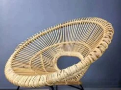 Rattan And Metal Armchair -Chairly Shop 07c8de9f 803b 4da6 86c0 a73f95db0007