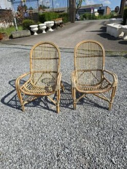 Pair Of Vintage Rattan Armchairs -Chairly Shop 07d97403 5074 4d2d ab43 89347b345fbc
