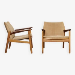 Pair Hans Olsen Easy Chairs For Verner Birkholm 27 Pair Hans Olsen Easy Chairs For Verner Birkholm -Chairly Shop 08036990 e43b 41c1 8296 c92504e5bf64
