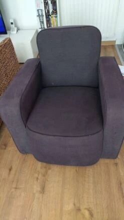 1950s Airborne Fabric Club Chair