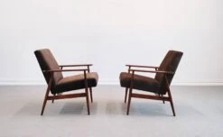 1960 Henryk Lis Mid Century Armchair In Chocolate Velvet 29 1960 Henryk Lis Mid Century Armchair In Chocolate Velvet -Chairly Shop 088e1ef9 de90 4156 8349 d36a56ba15ba