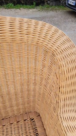 Vintage Wicker Rattan Armchair 1950s Colonial Style -Chairly Shop 0c3b27ae 91ce 4168 83bf e5b951c7eab6