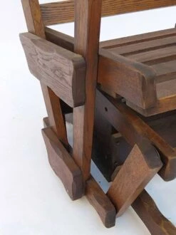 Rocking Chair Vintage Wooden Rocking Chair 50s 60s -Chairly Shop 0c783bea 6076 49bd 9f2d 35f60b41a8ce