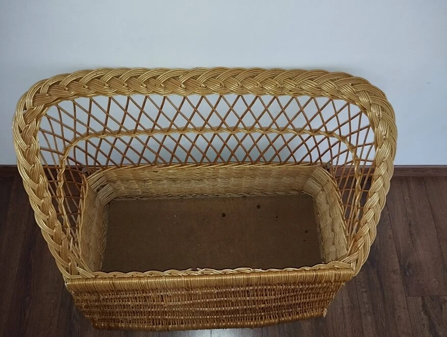 Vintage Wicker Chest Bench For Children 3 Vintage Wicker Chest Bench For Children