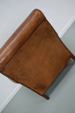 Vintage Dutch Cognac Colored Leather Club Chair -Chairly Shop 0f7f0880 c381 4cdf 9066 6a8917efee7d