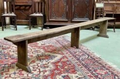 Farmhouse Table Bench In Chestnut From The Early 20th Century -Chairly Shop 0f8c1875 1463 47dc 8175 d90ebcf3389c