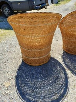 Pair Of Vintage Wicker Armchairs -Chairly Shop 0ffc3557 548a 42d0 b3a2 515a4ccd2a67
