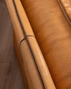 Pair Of Vintage 70's Armchairs In Beige Leather Design Ferruccio Brunati -Chairly Shop 107ad3b7 3bbe 491c a9ca ef9d63281742