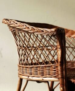 Woven Rattan Armchair With Armrests. -Chairly Shop 109cf67c 81e0 41ae 808c 557f412e0626