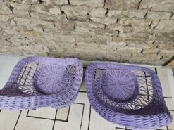 Pair Of Wicker Rattan Armchairs 1960 -Chairly Shop 10e6606c 7f6b 44a0 ae37 52fc2ae65324