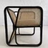 Cubic Armchair In Black Rattan And Canework -Chairly Shop 1198e8f0 6a04 4c4f b9db 5b627bdcb2c0
