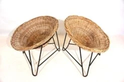 Set Of 2 Wicker Pod Chairs From The 60s -Chairly Shop 1285507b 88ff 4390 8d7a 8f9d8778f856