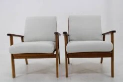 1960s Pair Of Restored Armchairs, Denmark -Chairly Shop 129a7589 7294 41d7 b902 32e2ef32a88e