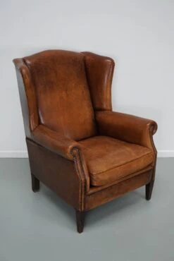 Vintage Dutch Cognac Colored Leather Vintage Dutch Cognac Colored Leather Club ChairClub Chair -Chairly Shop 12caa25c 9501 4ae6 8d1b 72c40176e165