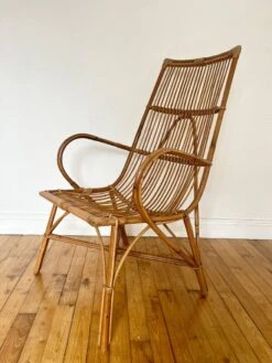 Vintage Rattan Armchair