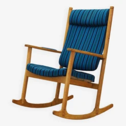 Oak Rocking Chair, Danish Design, 1970s, Designer: Kurt Østervig, Manufacturer: Slagelse -Chairly Shop 13614635 ebd2 4a31 83be e7883b40cc0f