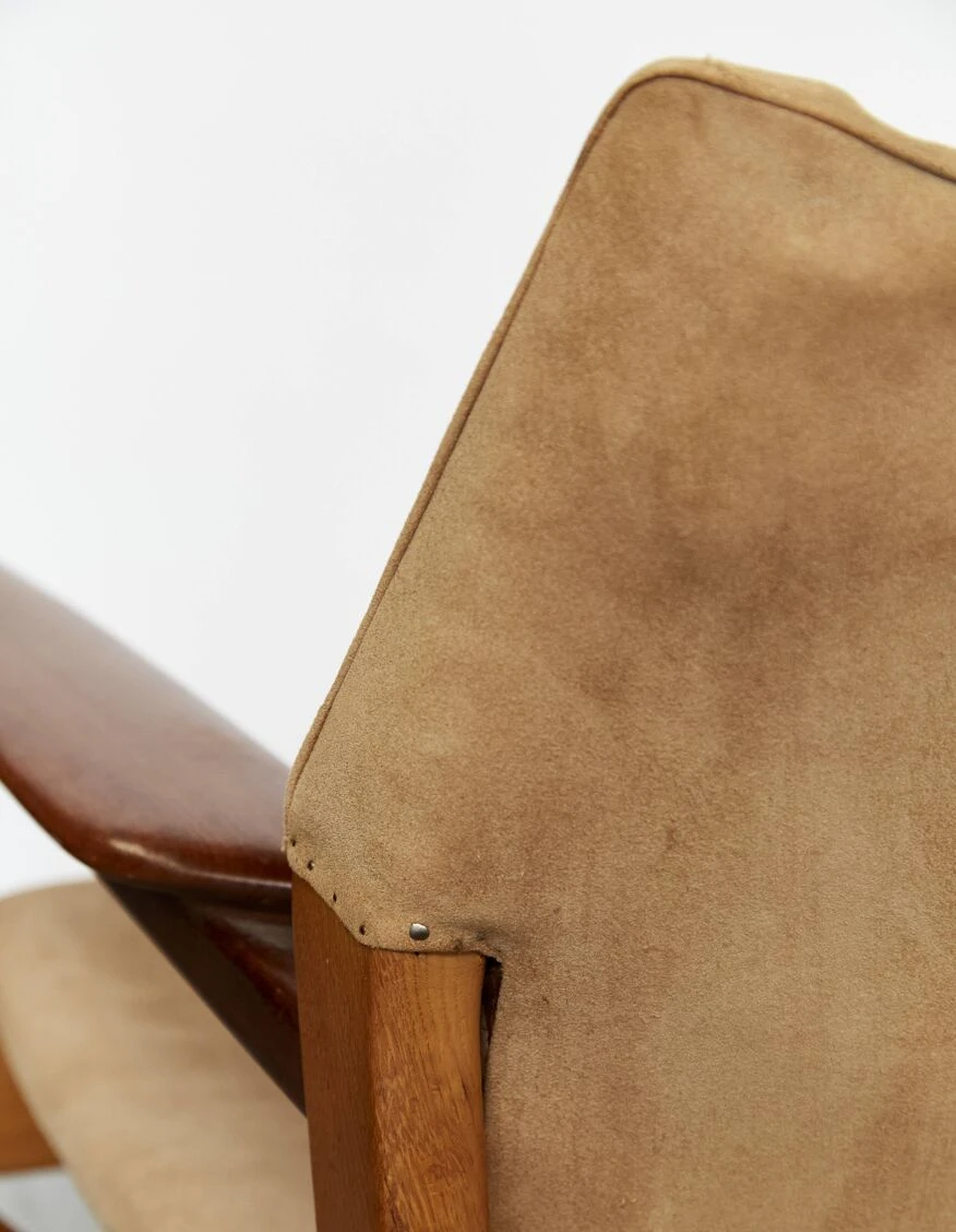 Pair Hans Olsen Easy Chairs For Verner Birkholm 4 Pair Hans Olsen Easy Chairs For Verner Birkholm - Image 2