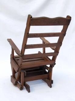 Rocking Chair Vintage Wooden Rocking Chair 50s 60s -Chairly Shop 157b7fff a8e6 4cac 83bc 60267ce09117