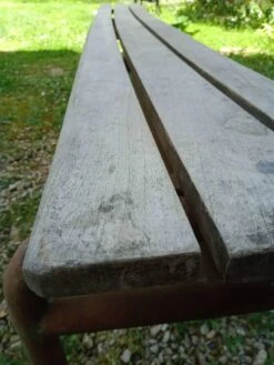 School Bench From The 1950s, Length 210 Cm -Chairly Shop 1682c0ee c97c 495d 8e64 c56721702904
