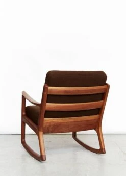 Ole Wanscher Mid-Century Rocking Chair "Senator" For France & Søn -Chairly Shop 16dc32b6 7363 48f1 9e43 4522f95518ab