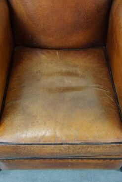 Set Of Two Sheep Leather Art Deco Style Design Armchairs With A Beautiful Patina 20 Set Of Two Sheep Leather Art Deco Style Design Armchairs With A Beautiful Patina -Chairly Shop 17269799 8271 40f1 9769 e05065d5fbf5