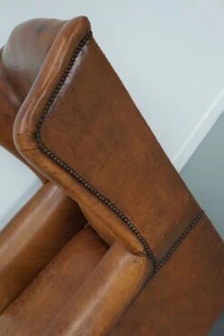 Vintage Dutch Cognac Colored Leather Vintage Dutch Cognac Colored Leather Club ChairClub Chair -Chairly Shop 17b52c6b 482f 4f21 8c5f fd8fb9f6d388