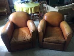2 Leather Club Armchairs -Chairly Shop 18b32a72 1210 4385 9ff8 b884ba53b2dc