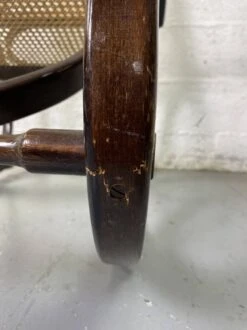 Rocking Chair Chair In Wood And Cannage From The 70s -Chairly Shop 1a9185f1 d054 4a0a 80ad 6a517bf0ce2b