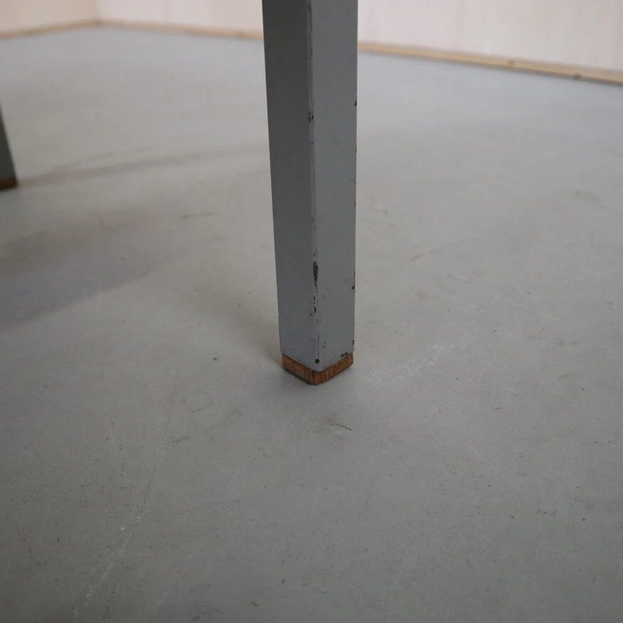 Industrial Bench With Metal Frame, 1960s 6 Industrial Bench With Metal Frame, 1960s - Image 4