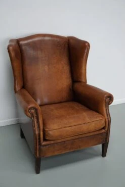 Vintage Dutch Cognac Colored Leather Vintage Dutch Cognac Colored Leather Club ChairClub Chair -Chairly Shop 1e01581c c33f 4da7 a118 666c75416fec