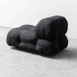 POLTRONA TESSUTO NERO CAMALEONDA M. BELLINI B&B ANNI ’70 VINTAGE MODERNARIATO -Chairly Shop 1f0111c5 e340 47a3 adb0 996b73376f0f