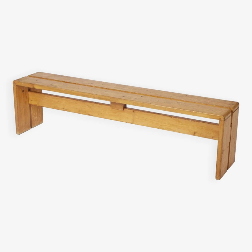 Charlotte Perriand Wooden Bench 8 Charlotte Perriand Wooden Bench - Image 6