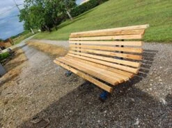 Wrought Iron And Wood Bench From The 60s -Chairly Shop 2043115b 627d 4984 8952 125576ea3012