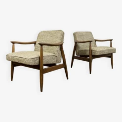 Customizable Pair Of Restored Mid Century Armchairs, 1960s -Chairly Shop 211b8f3b ffde 4823 94b4 5a727873b5b3