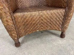 Wicker Armchair 1900
