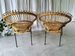 Pair Of 60s Rattan Armchairs -Chairly Shop 27a15fb1 9667 42a5 869b 8b547766d772