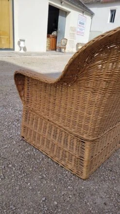 Vintage Wicker Rattan Armchair 1950s Colonial Style -Chairly Shop 28e78cd2 0cd0 491e a052 1649885582a8