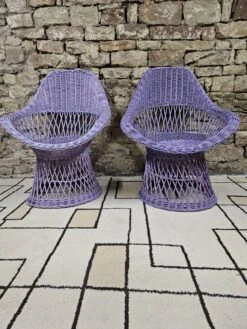 Pair Of Wicker Rattan Armchairs 1960 -Chairly Shop 292715f1 6263 4703 9840 74047fcb7850