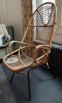 Rattan Armchair By Rohe Noordwolde