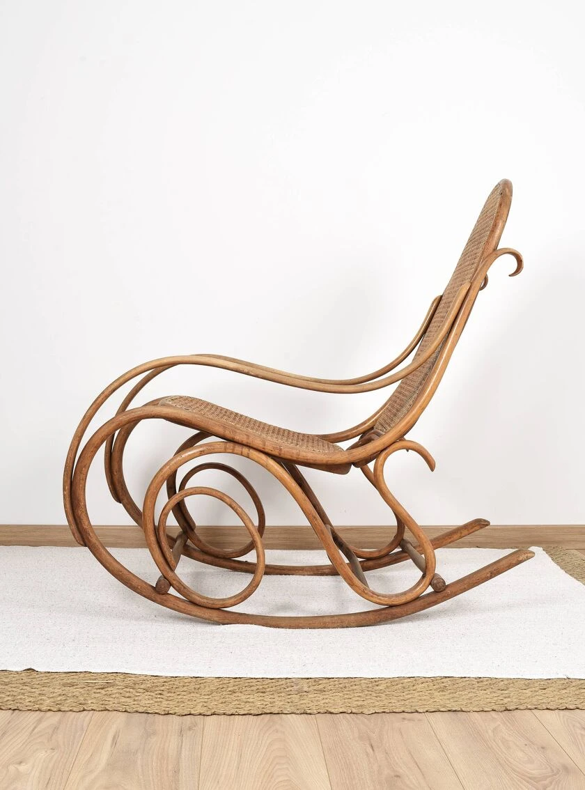 Rocking Chair, Curved Wood 18 Rocking Chair, Curved Wood - Image 16