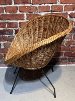 Wicker And Metal Armchair -Chairly Shop 2b446816 ebbc 43aa 9da7 eebb6e4162e6