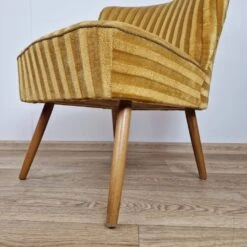 Mid-Century Yellow Cocktail Chair, Germany, 1960s