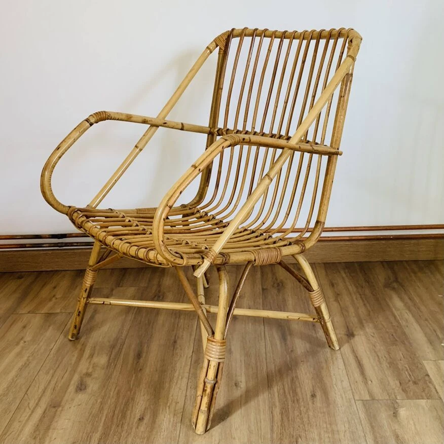 Cubic Rattan Armchair 6 Cubic Rattan Armchair - Image 4